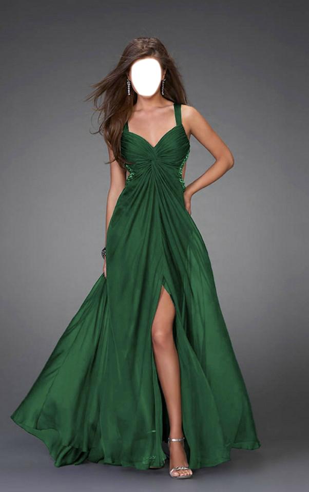 Emerald Birthstone Dress - FACEinHOLE