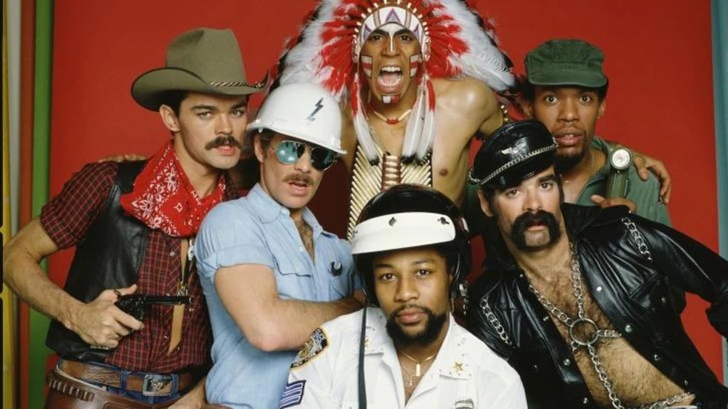 Village People Indian and Biker - FACEinHOLE