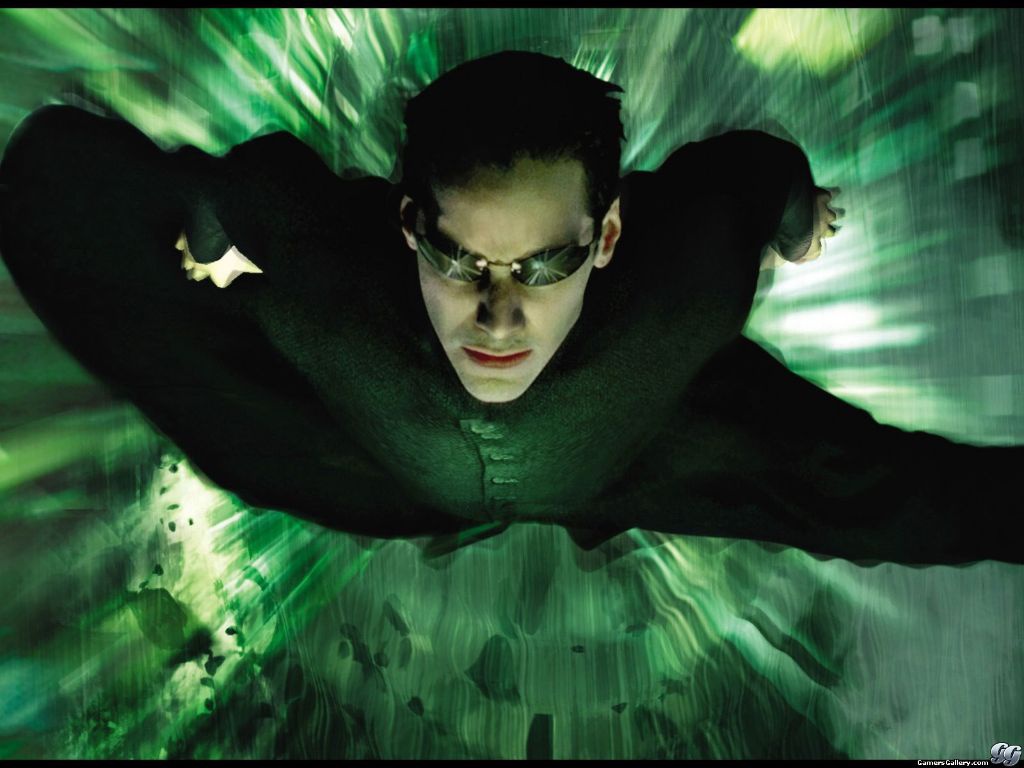 Neo Flying matrix reloaded neo flying sequel scifi action superman #customscenario ...
