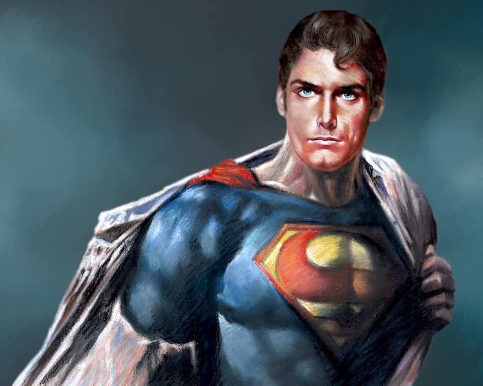 Superman shirt-rip - FACEinHOLE