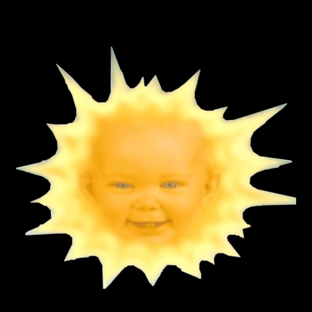 Teletubbies Sun FACEinHOLE